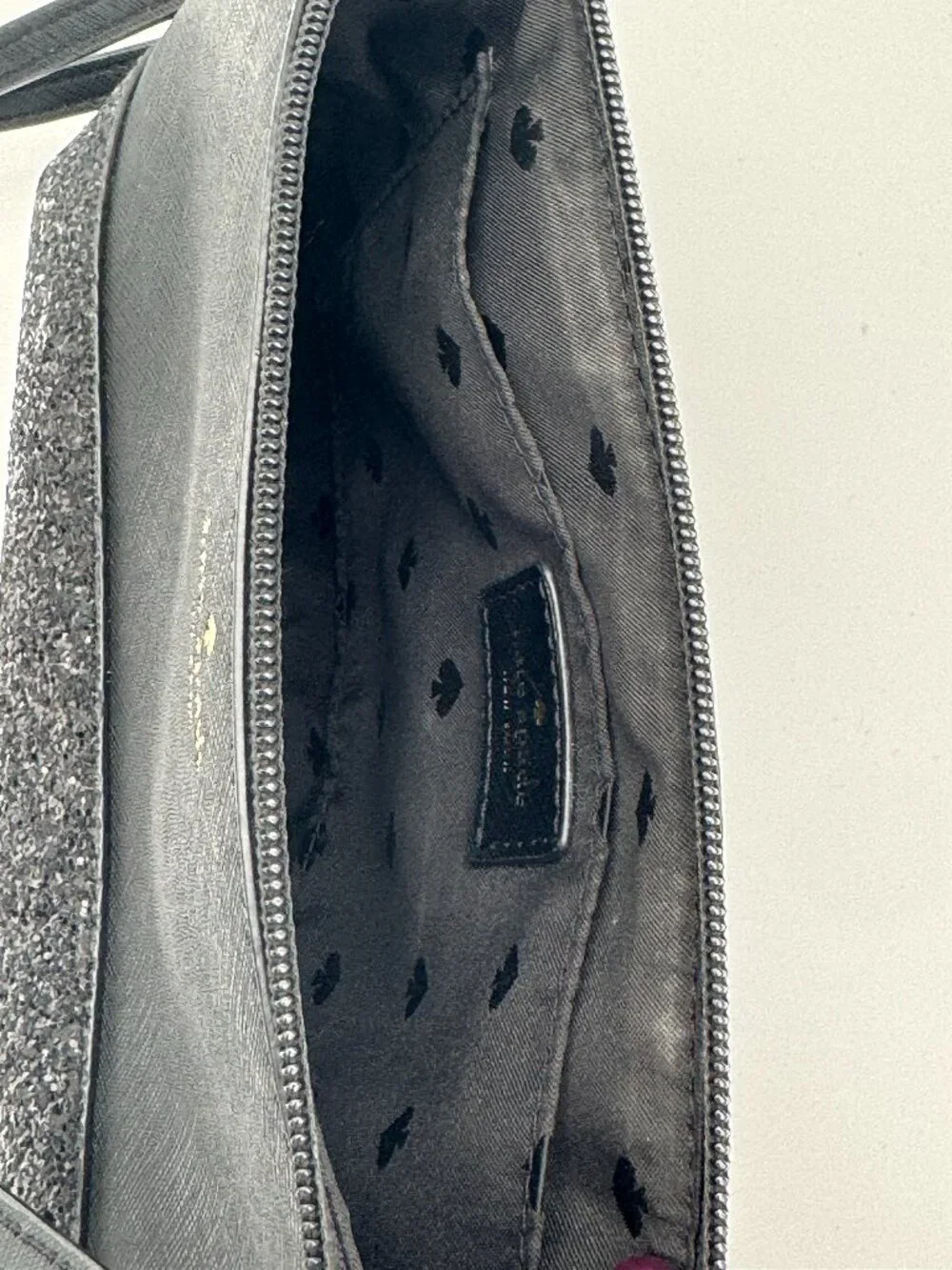 Kate Spade Greta Court Ramey Glitter Crossbody
